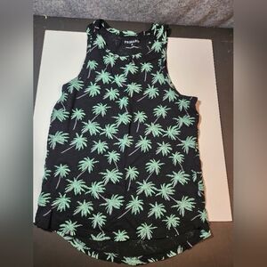 Men's Primark Palm Tree Tank Top Size Small